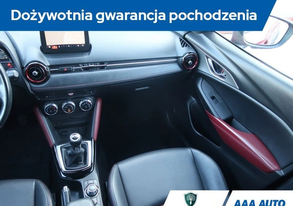 Mazda CX-3 cena 77000 przebieg: 99880, rok produkcji 2017 z Hrubieszów małe 191